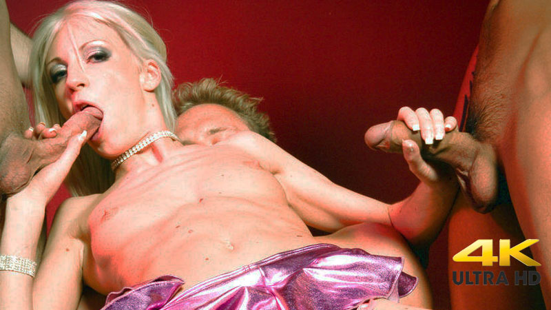  Nothing like watching this pretty blonde get up to neck in dicks. Cyp...